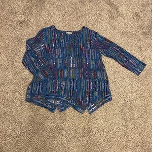 Habitat Multicolor Striped Top